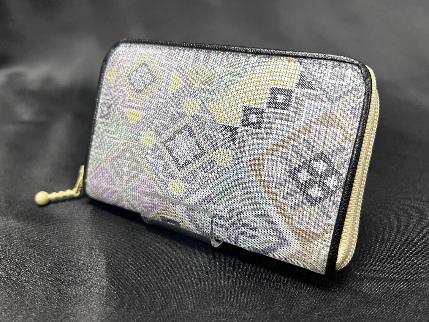 Tsumugi Silk Mini Pouch