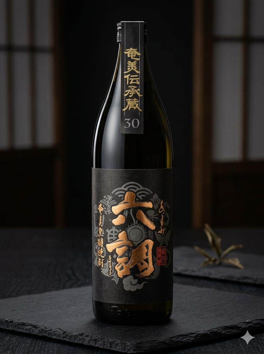 【B2C】"Amami Rokucho Black Label"ABV 30% / 900ml-Amami Oshima kaiun Shuzo Co.,LTD.