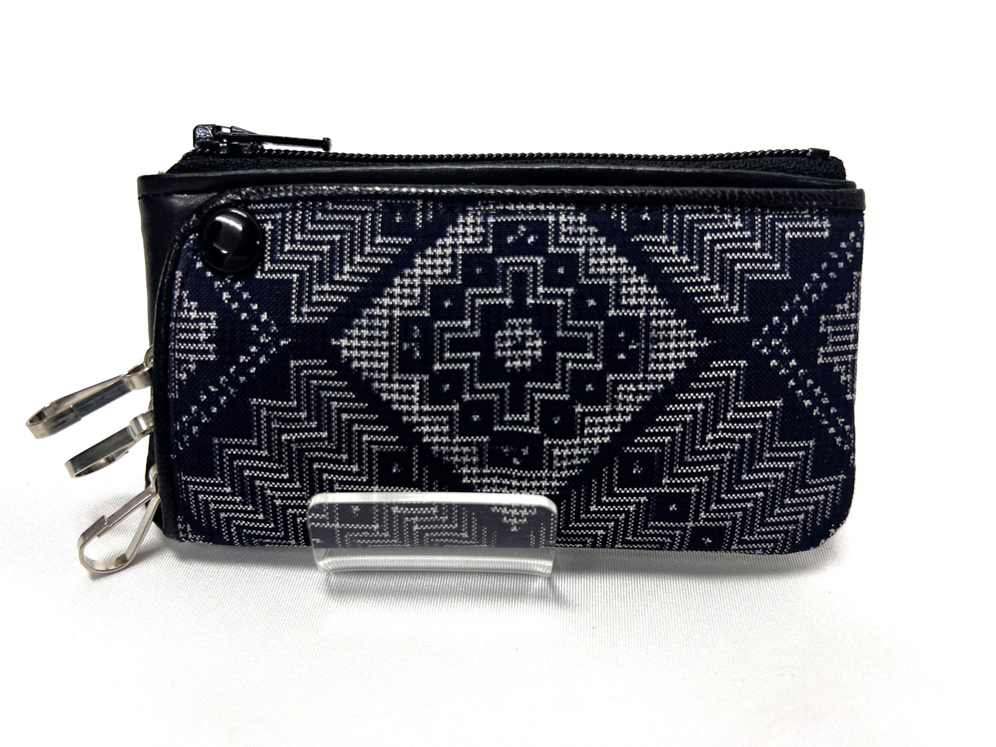 Tsumugi Silk Key & Coin Keeper