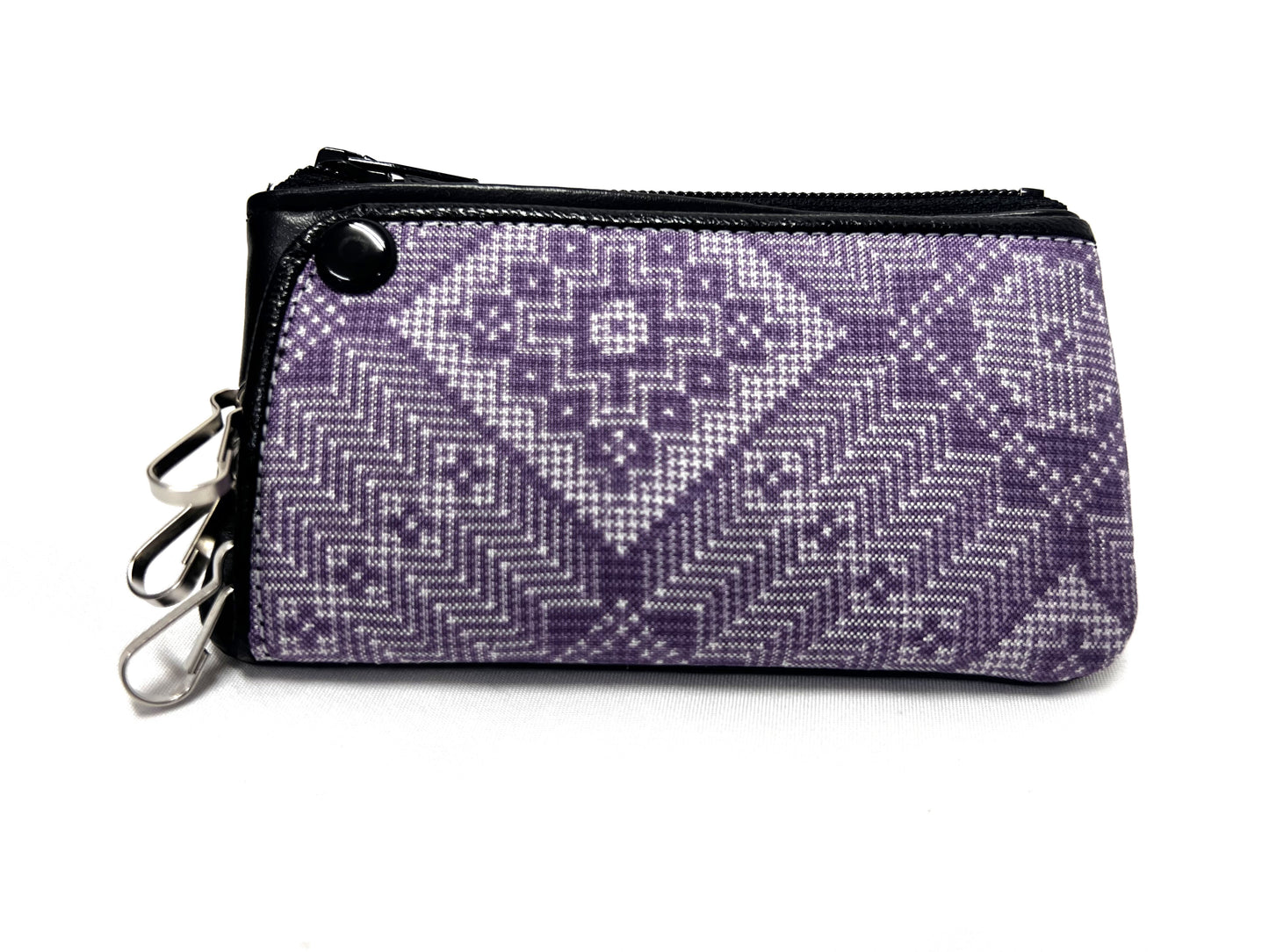 Tsumugi Silk Key & Coin Keeper