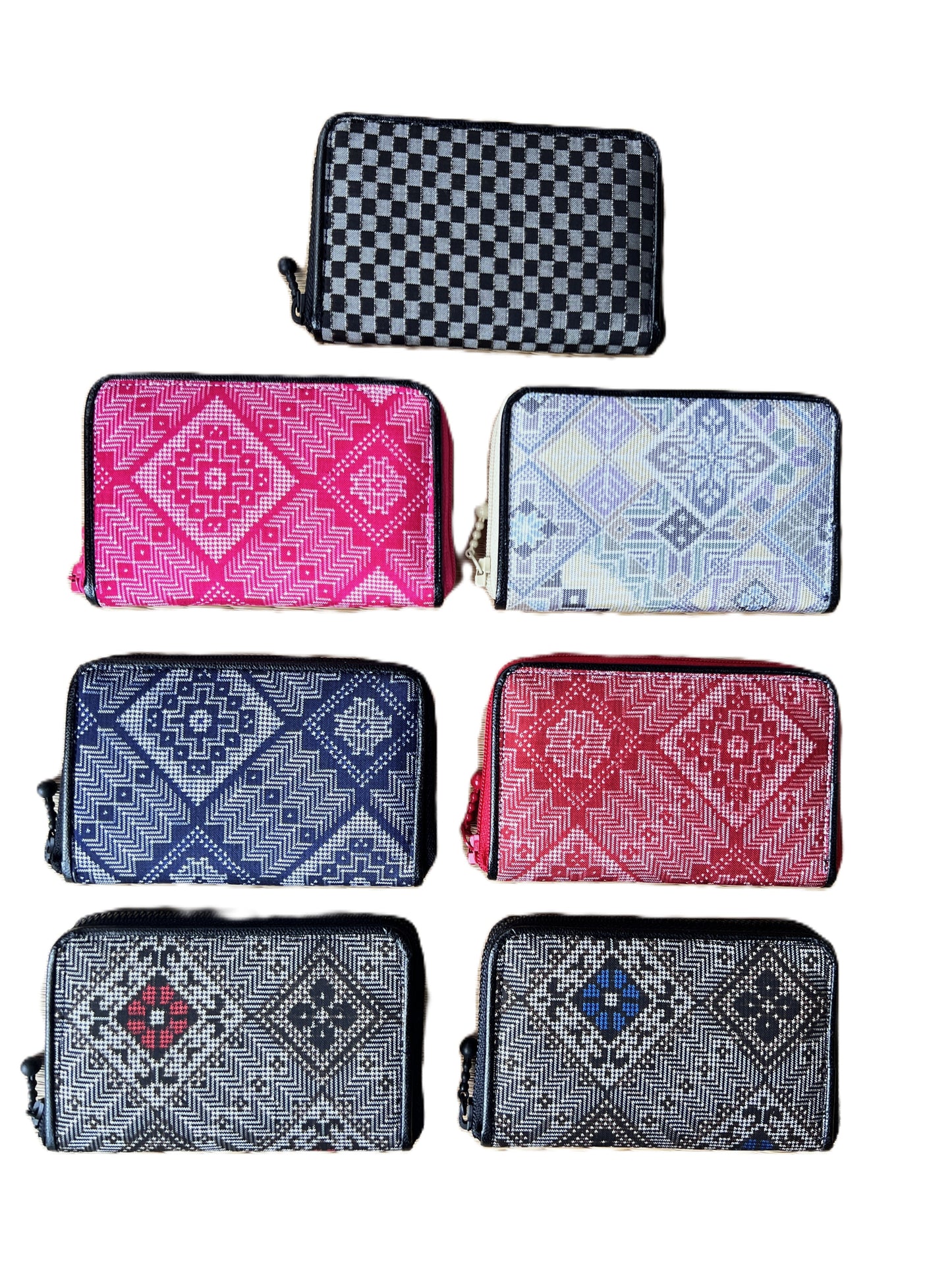 Tsumugi Silk Mini Pouch