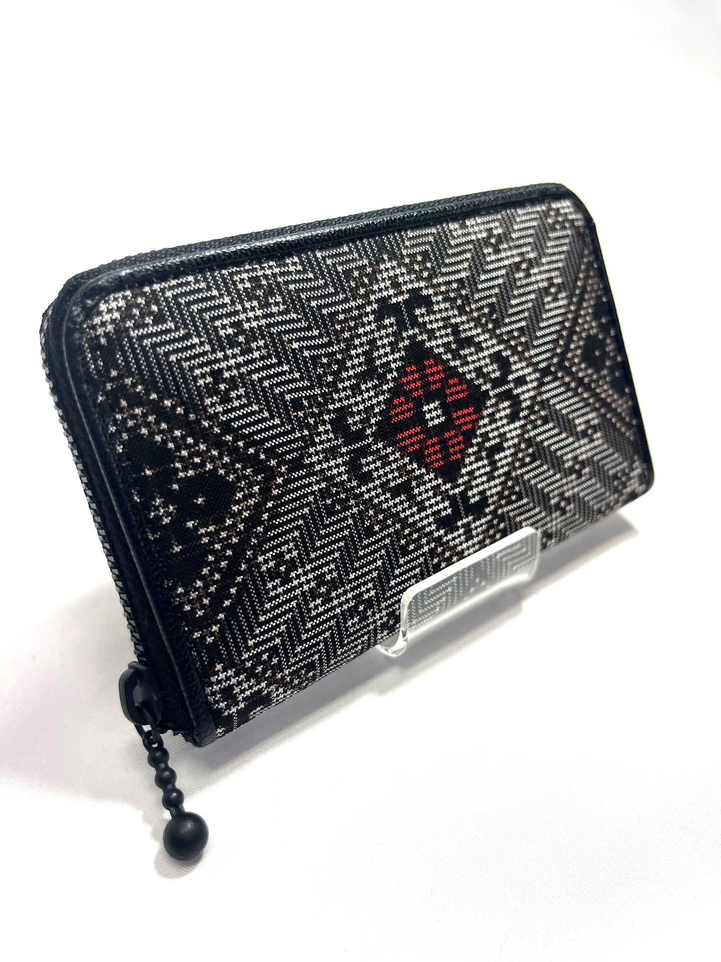 Tsumugi Silk Mini Pouch