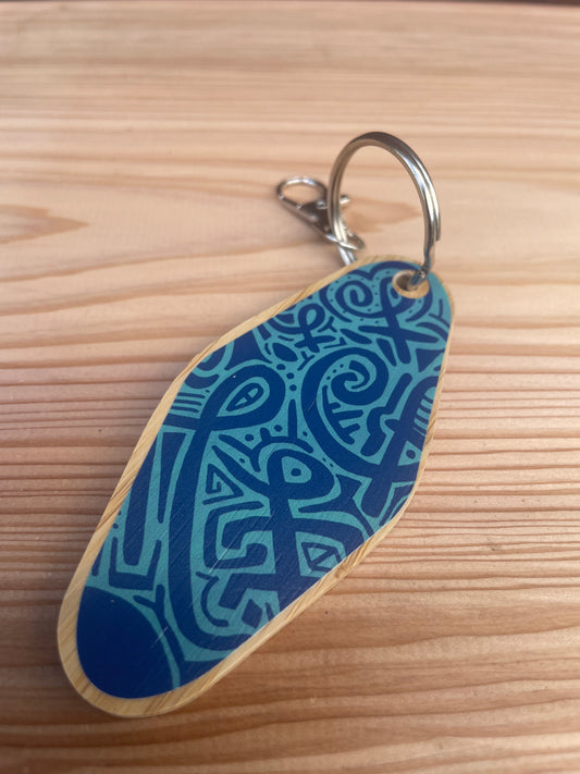 Wood Key Chain-Designed by Sea' La Sour
