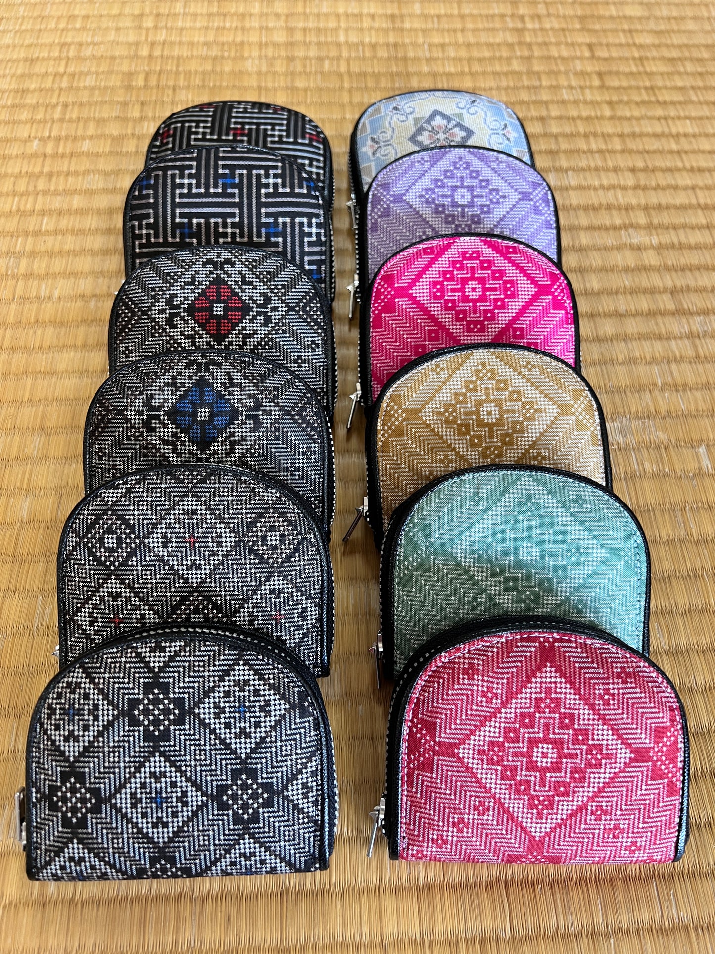 Tsumugi Silk Coin Purse