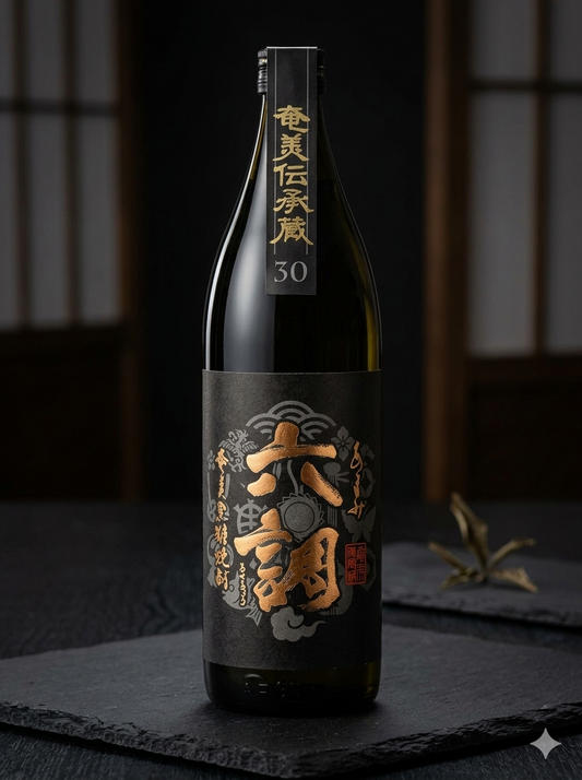 【B2C】"Amami Rokucho Black Label"ABV 30% / 900ml-Amami Oshima kaiun Shuzo Co.,LTD.