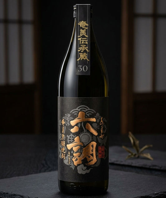 【B2C】"Amami Rokucho Black Label"ABV 30% / 900ml-Amami Oshima kaiun Shuzo Co.,LTD.