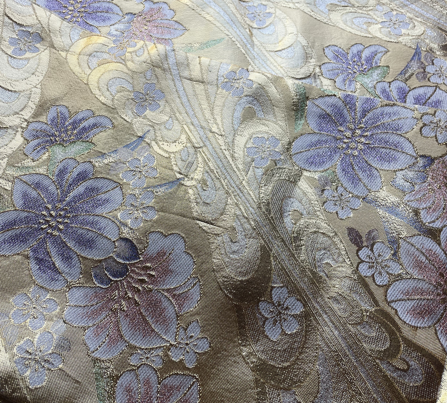 Handgefertigter Vintage Kimono Obi Tischläufer / Platzset