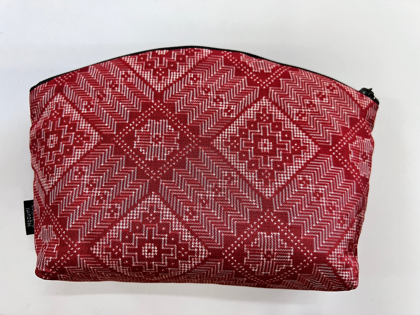 Tsumugi Silk Shell Pouch