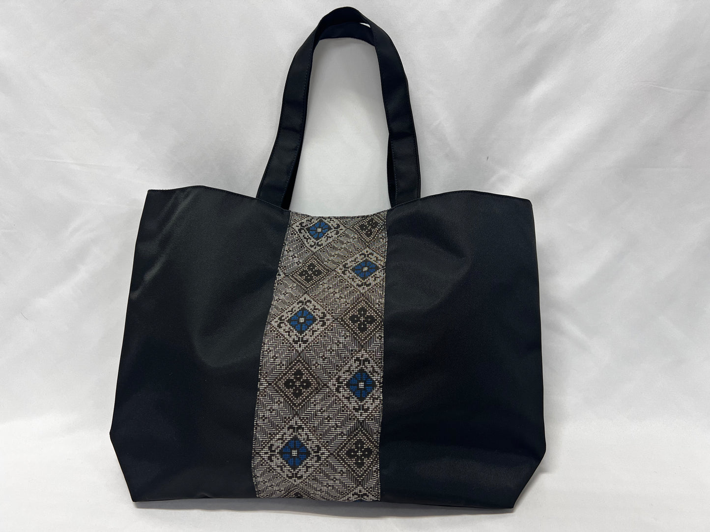 Tsumugi Silk Tote Bag