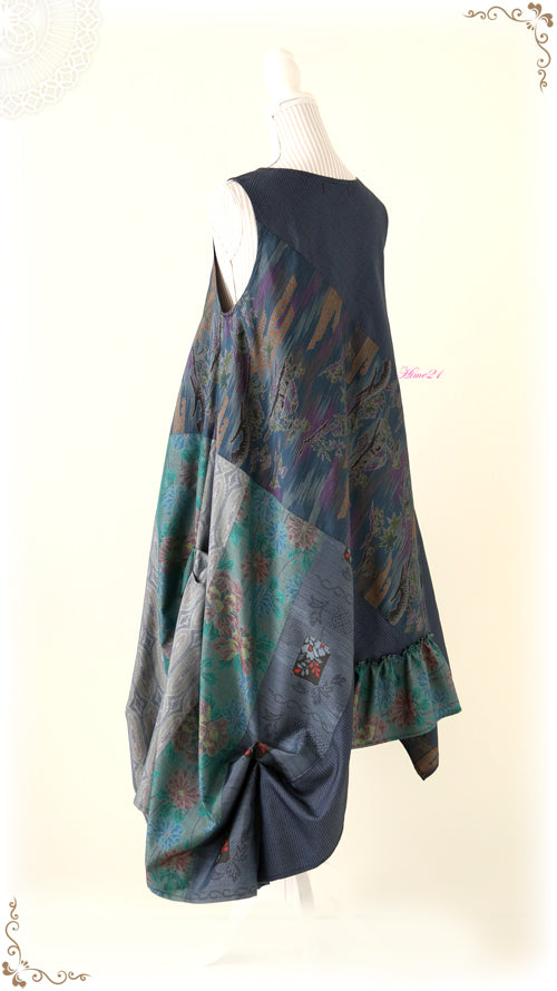 Ultra-Transform Dress: A-Line Asymmetry (upcycle)