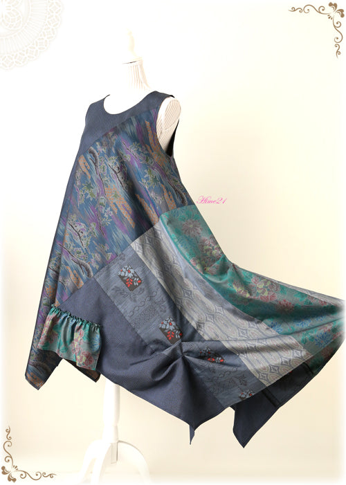 Ultra-Transform Dress: A-Line Asymmetry (upcycle)