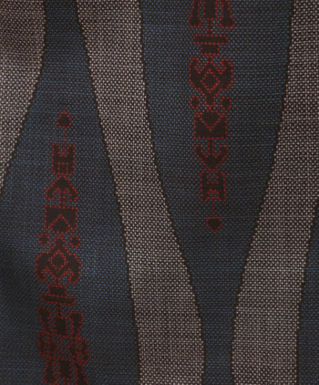 Long-length twisted dress (upcycle)