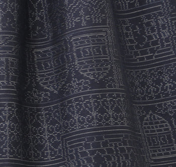 1950s-Inspired Open-Collar Cache-Coeur Wrap Dress * Flared Long Length (upcycle)