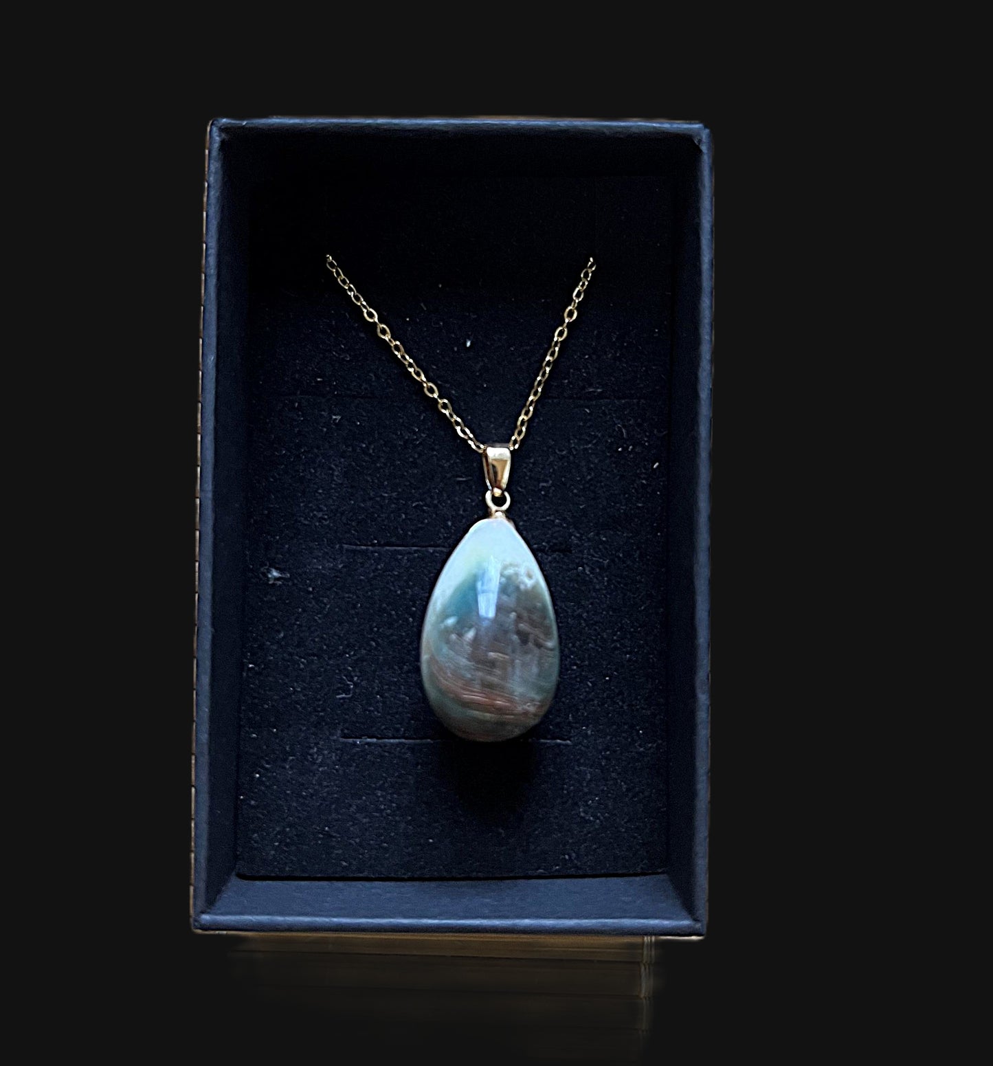 Turban shell Pendant & Earing