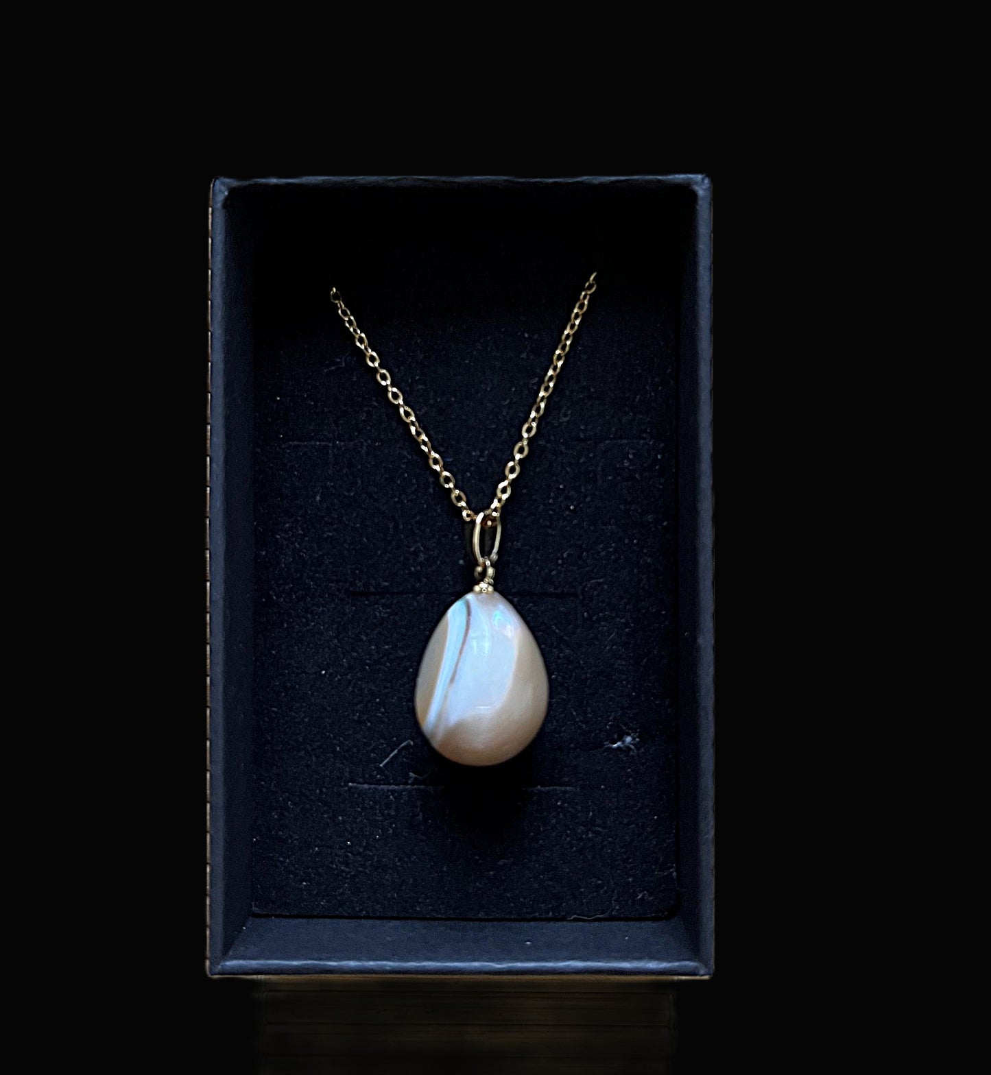 Turban shell Pendant & Earing